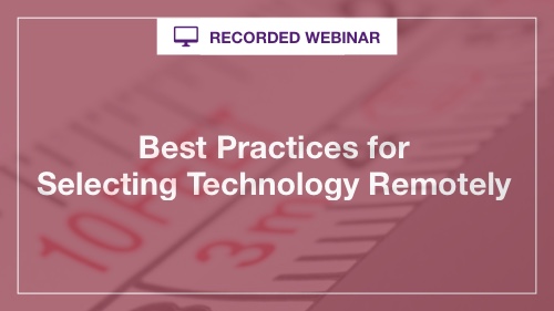 Remote Technology Selection Tips