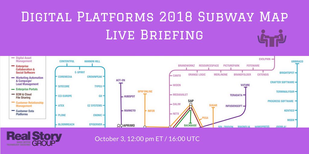 [Webinar] Digital Platforms 2018 Subway Map Interpretation - October 3rd