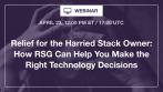 [Webinar] Relief for the Harried Stack Owner