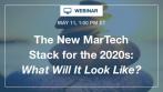 New Martech stack